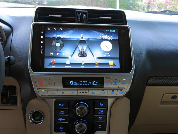 Toyota LAND CRUISER PRADO 2015  Black LHD Petrol AT SUV 4WD view 17