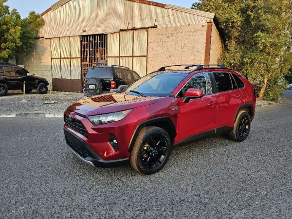 Toyota RAV 4 2019  Red LHD Petrol AT SUV Crossover Other view 12