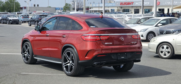 Mercedes-Benz GLE 43 AMG 2017/ Red LHD Petrol AT Coupe 4WD