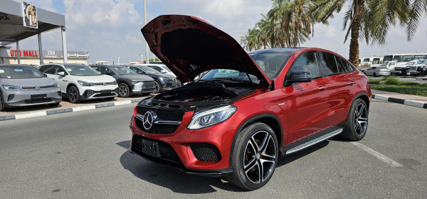 Mercedes-Benz GLE 43 AMG 2017/ Red LHD Petrol AT Coupe 4WD view 8