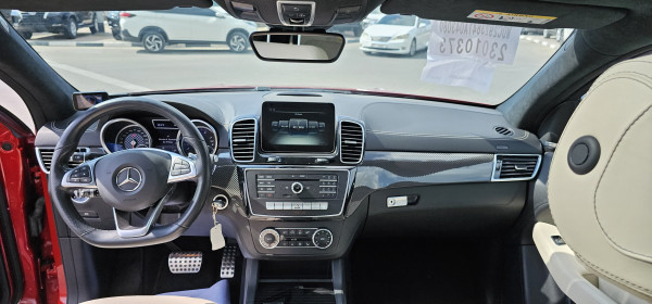 Mercedes-Benz GLE 43 AMG 2017/ Red LHD Petrol AT Coupe 4WD view 21