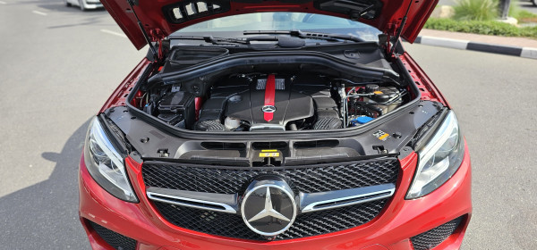 Mercedes-Benz GLE 43 AMG 2017/ Red LHD Petrol AT Coupe 4WD view 24
