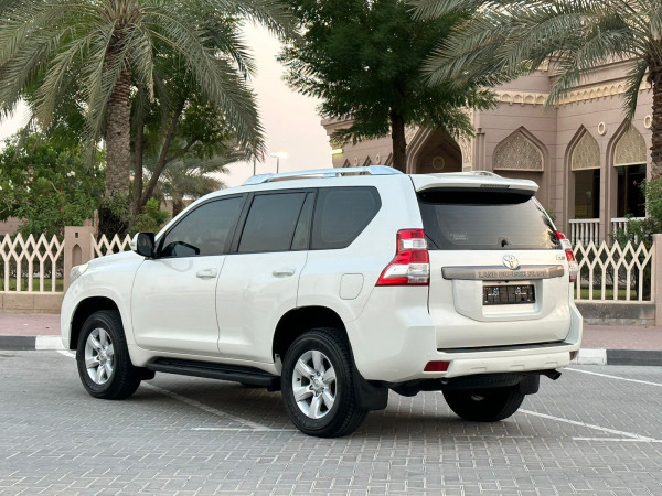 Toyota LAND CRUISER PRADO 2016/ White LHD Petrol AT SUV 4WD view 3