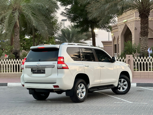 Toyota LAND CRUISER PRADO 2016/ White LHD Petrol AT SUV 4WD view 5