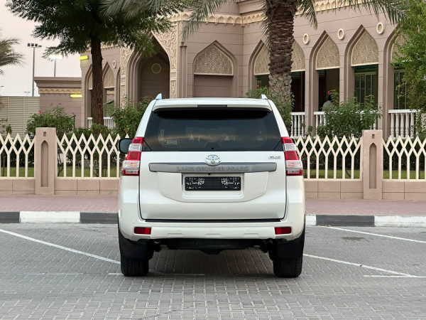 Toyota LAND CRUISER PRADO 2016/ White LHD Petrol AT SUV 4WD view 6
