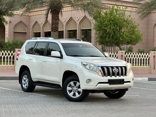 Toyota LAND CRUISER PRADO 2016/ White LHD Petrol AT SUV 4WD view 9