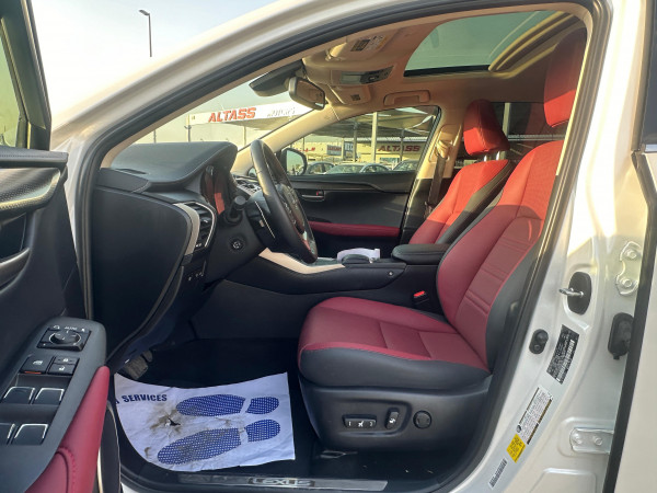 Lexus NX 300 2021  White LHD Petrol AT SUV Crossover 2WD view 2