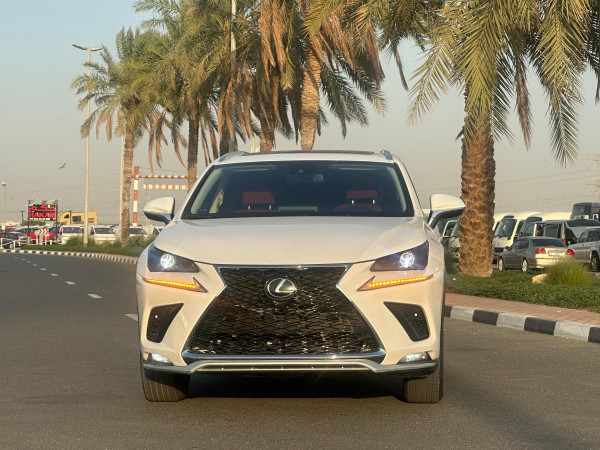 Lexus NX 300 2021  White LHD Petrol AT SUV Crossover 2WD view 15