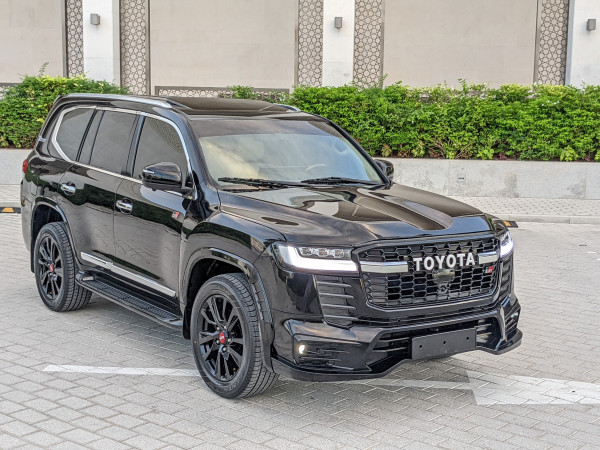 Toyota Land Cruiser 2009  Black LHD Petrol AT SUV 4WD view 4