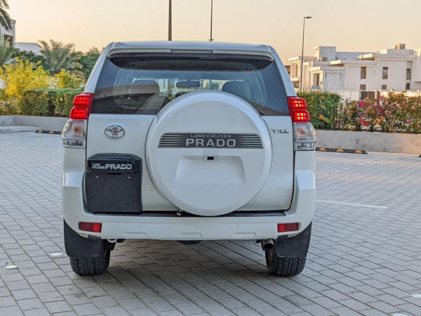 Toyota LAND CRUISER PRADO 2011  White LHD Petrol AT SUV 4WD view 14