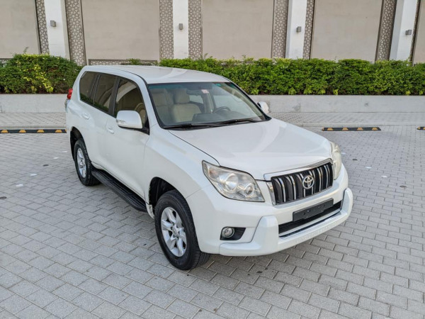Toyota LAND CRUISER PRADO 2011  White LHD Petrol AT SUV 4WD view 17
