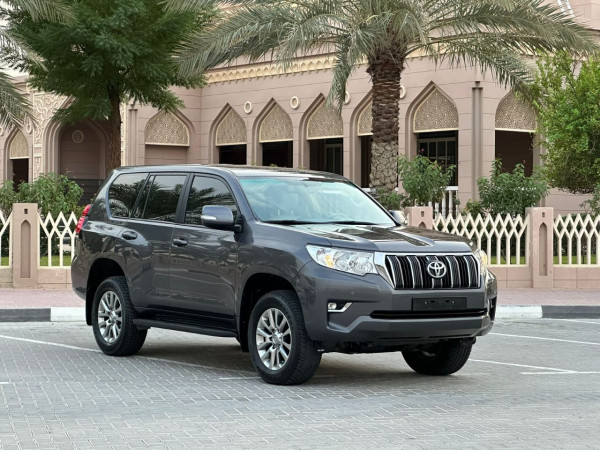 Toyota LAND CRUISER PRADO 2018/ Grey LHD Petrol AT SUV 4WD view 24