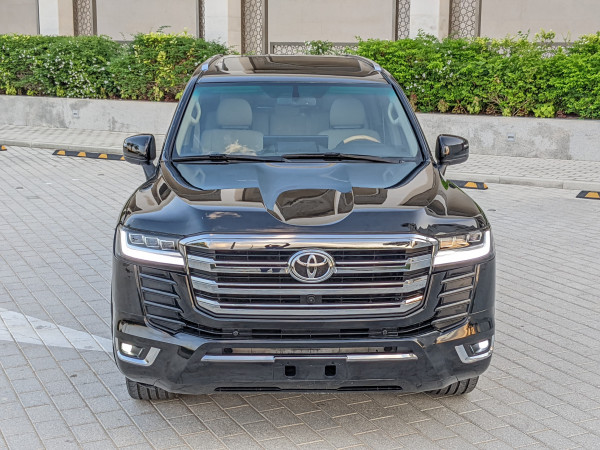 Toyota Land Cruiser 2008  Black LHD Petrol AT SUV 4WD view 3