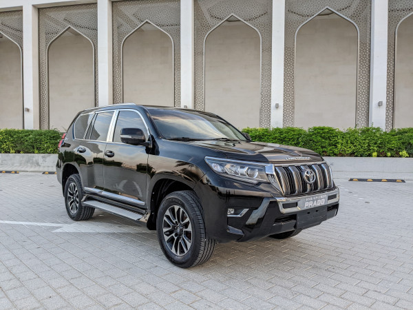 Toyota LAND CRUISER PRADO 2010  Black LHD Petrol AT SUV 4WD view 4
