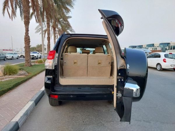 Toyota LAND CRUISER PRADO 2010  Black LHD Petrol AT SUV 4WD view 4