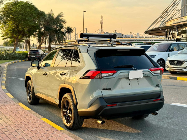 Toyota RAV 4 2022/ Green LHD Hybrid AT SUV Crossover 2WD view 9