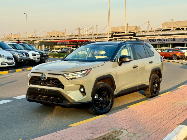 Toyota RAV 4 2022/ Green LHD Hybrid AT SUV Crossover 2WD view 12