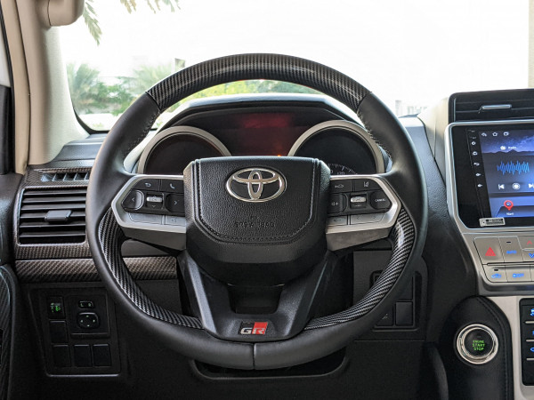 Toyota LAND CRUISER PRADO 2011/ White LHD Petrol AT SUV 4WD view 13