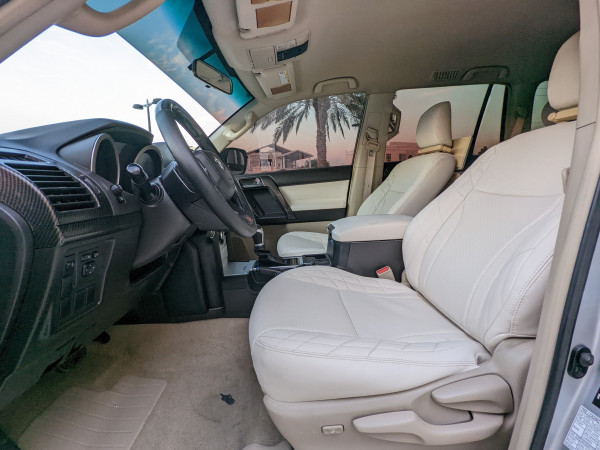 Toyota LAND CRUISER PRADO 2011  Silver LHD Petrol AT SUV 4WD view 11