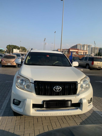 Toyota LAND CRUISER PRADO 2011  White LHD Petrol AT SUV 4WD view 9