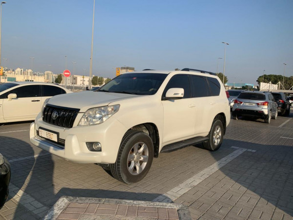 Toyota LAND CRUISER PRADO 2011  White LHD Petrol AT SUV 4WD view 14