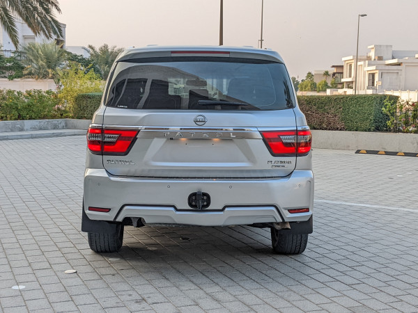 Nissan Patrol 2014  Silver LHD Petrol AT SUV 4WD view 2