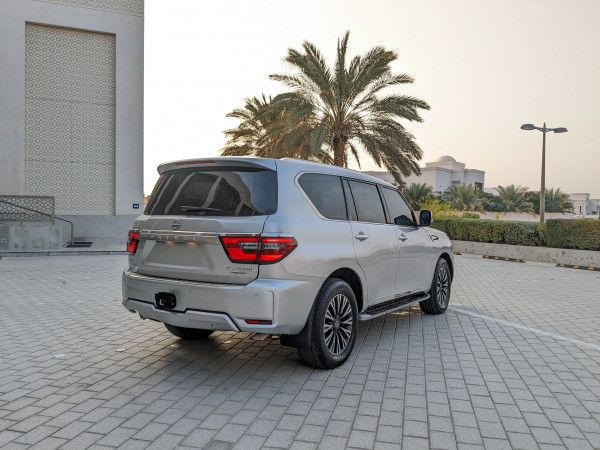 Nissan Patrol 2014  Silver LHD Petrol AT SUV 4WD view 3