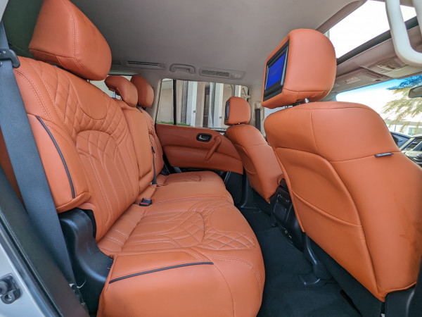 Nissan Patrol 2014  Silver LHD Petrol AT SUV 4WD view 8