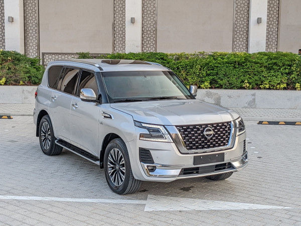 Nissan Patrol 2014  Silver LHD Petrol AT SUV 4WD view 16
