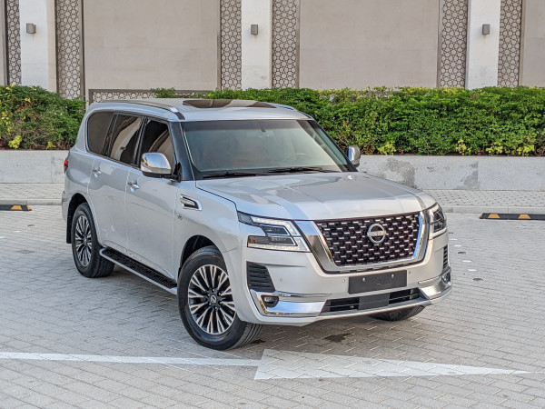 Nissan Patrol 2014  Silver LHD Petrol AT SUV 4WD view 19