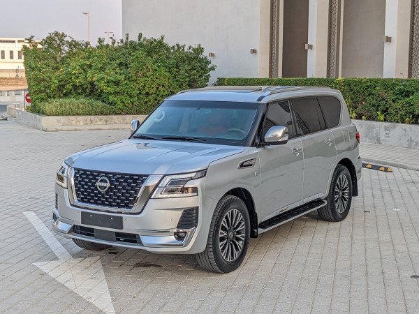 Nissan Patrol 2014  Silver LHD Petrol AT SUV 4WD view 20