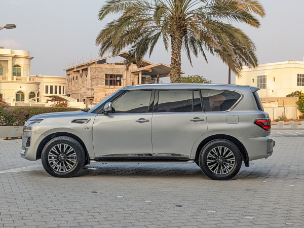 Nissan Patrol 2014  Silver LHD Petrol AT SUV 4WD view 22