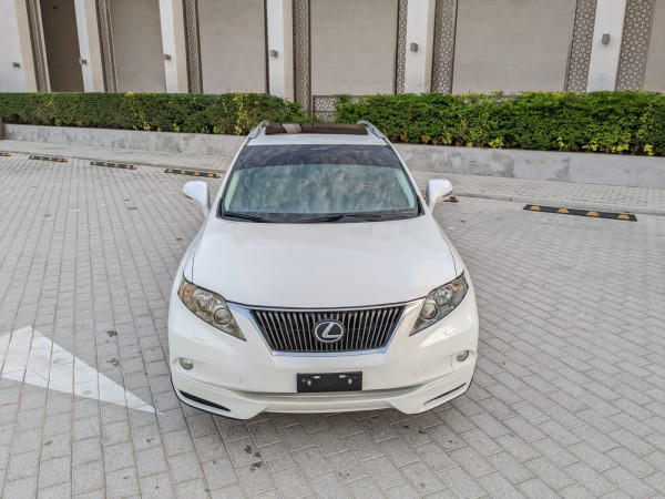 Lexus RX 350 2010  White LHD Petrol AT SUV Crossover 2WD view 3