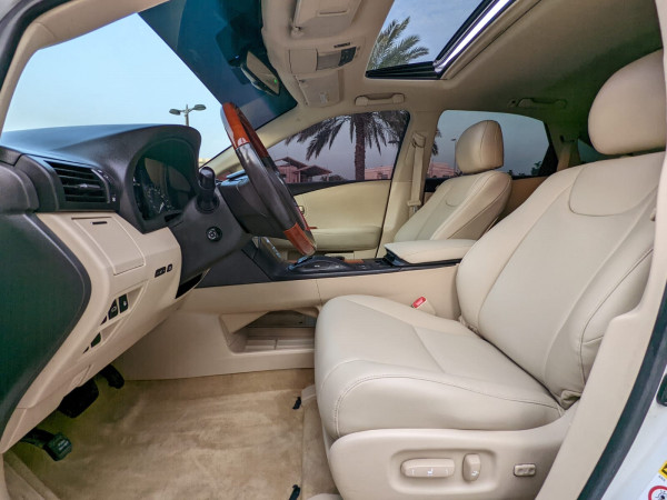 Lexus RX 350 2010  White LHD Petrol AT SUV Crossover 2WD view 5
