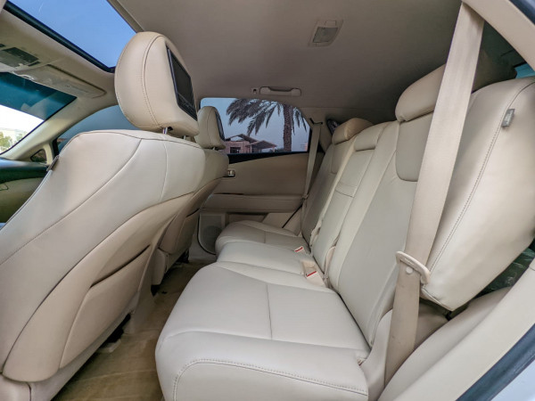 Lexus RX 350 2010  White LHD Petrol AT SUV Crossover 2WD view 10