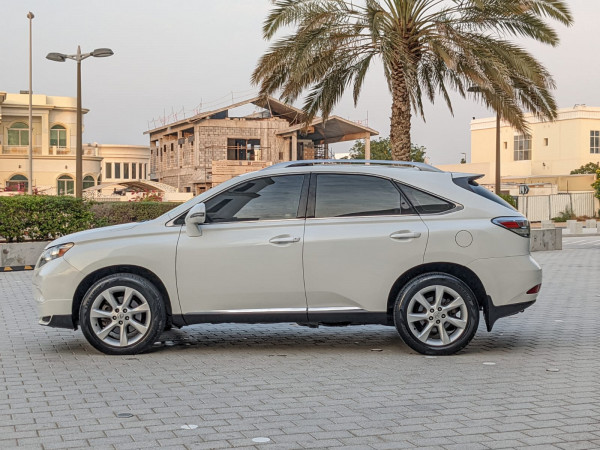 Lexus RX 350 2010  White LHD Petrol AT SUV Crossover 2WD view 12