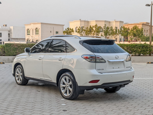 Lexus RX 350 2010  White LHD Petrol AT SUV Crossover 2WD view 13