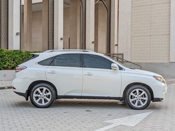 Lexus RX 350 2010  White LHD Petrol AT SUV Crossover 2WD view 17