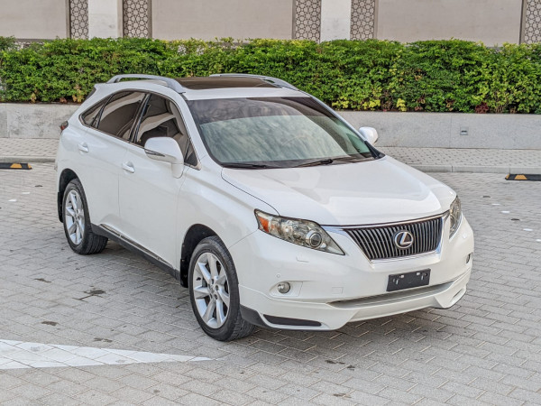Lexus RX 350 2010  White LHD Petrol AT SUV Crossover 2WD view 18