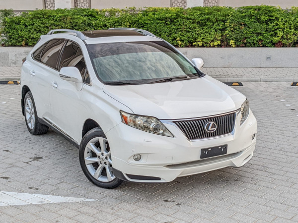 Lexus RX 350 2010  White LHD Petrol AT SUV Crossover 2WD view 19