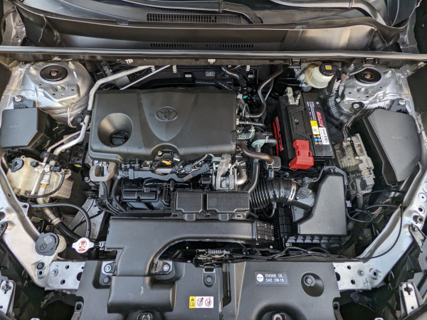 Toyota RAV 4 2019  Silver LHD Petrol AT SUV Crossover 2WD view 3