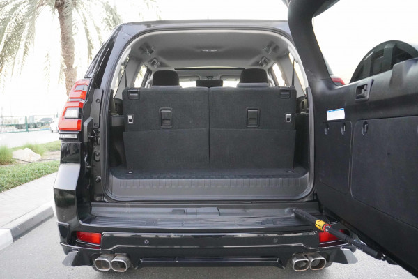 Toyota LAND CRUISER PRADO 2018  Black RHD Diesel AT SUV 4WD view 4
