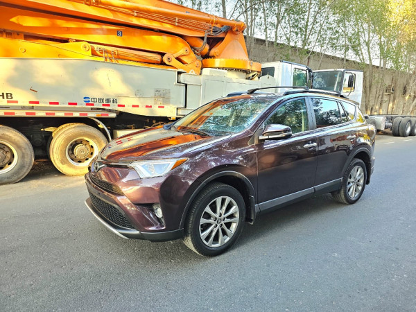 Toyota RAV 4 2018/ Maroon LHD Petrol AT SUV Crossover 4WD view 13