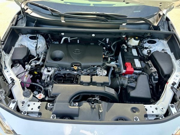 Toyota RAV 4 2023  White LHD Petrol AT SUV Crossover 2WD view 4