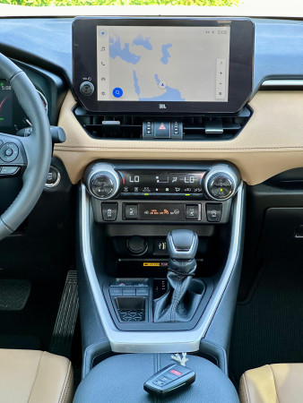 Toyota RAV 4 2023  White LHD Petrol AT SUV Crossover 2WD view 7