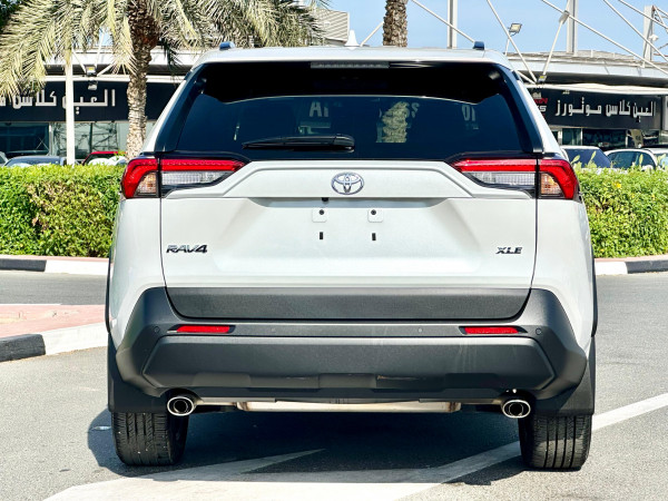 Toyota RAV 4 2023  White LHD Petrol AT SUV Crossover 2WD view 14