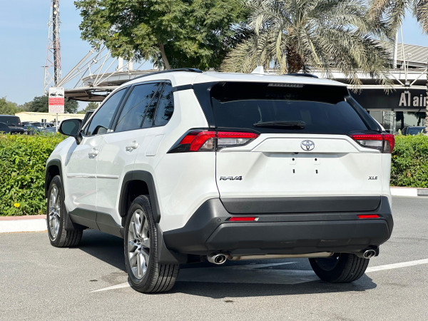 Toyota RAV 4 2023  White LHD Petrol AT SUV Crossover 2WD view 15