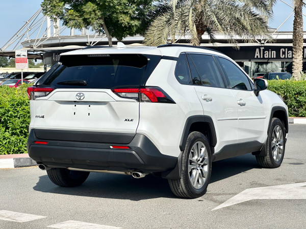 Toyota RAV 4 2023  White LHD Petrol AT SUV Crossover 2WD view 18