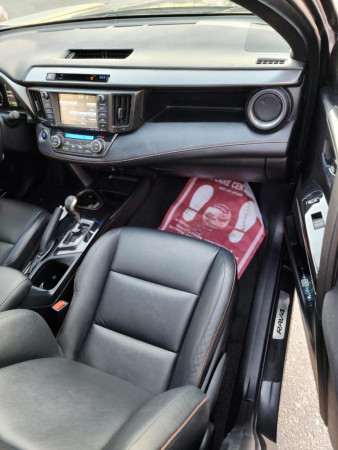 Toyota RAV 4 2017  Grey LHD Petrol AT SUV Crossover 4WD view 9