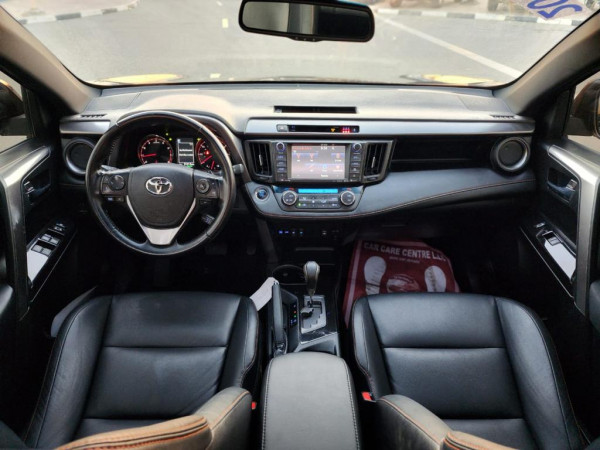 Toyota RAV 4 2017  Grey LHD Petrol AT SUV Crossover 4WD view 10